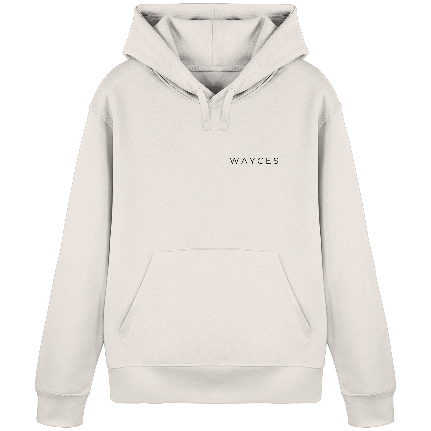 (somewhere) ways become places - Unisex Bio Basic Hoodie