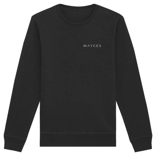 (somewhere) ways become places - Unisex Bio Basic Sweatshirt