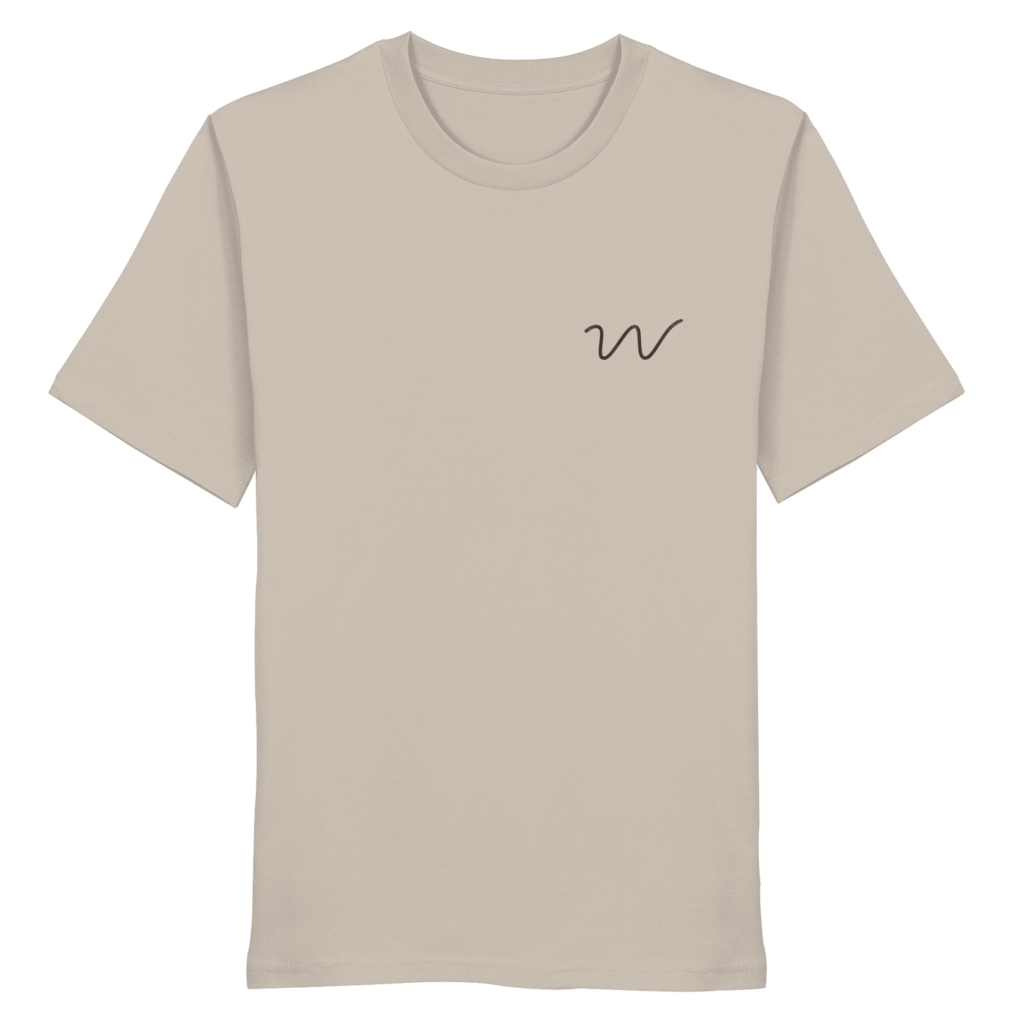 Camping Word-Square - Unisex Bio T-Shirt