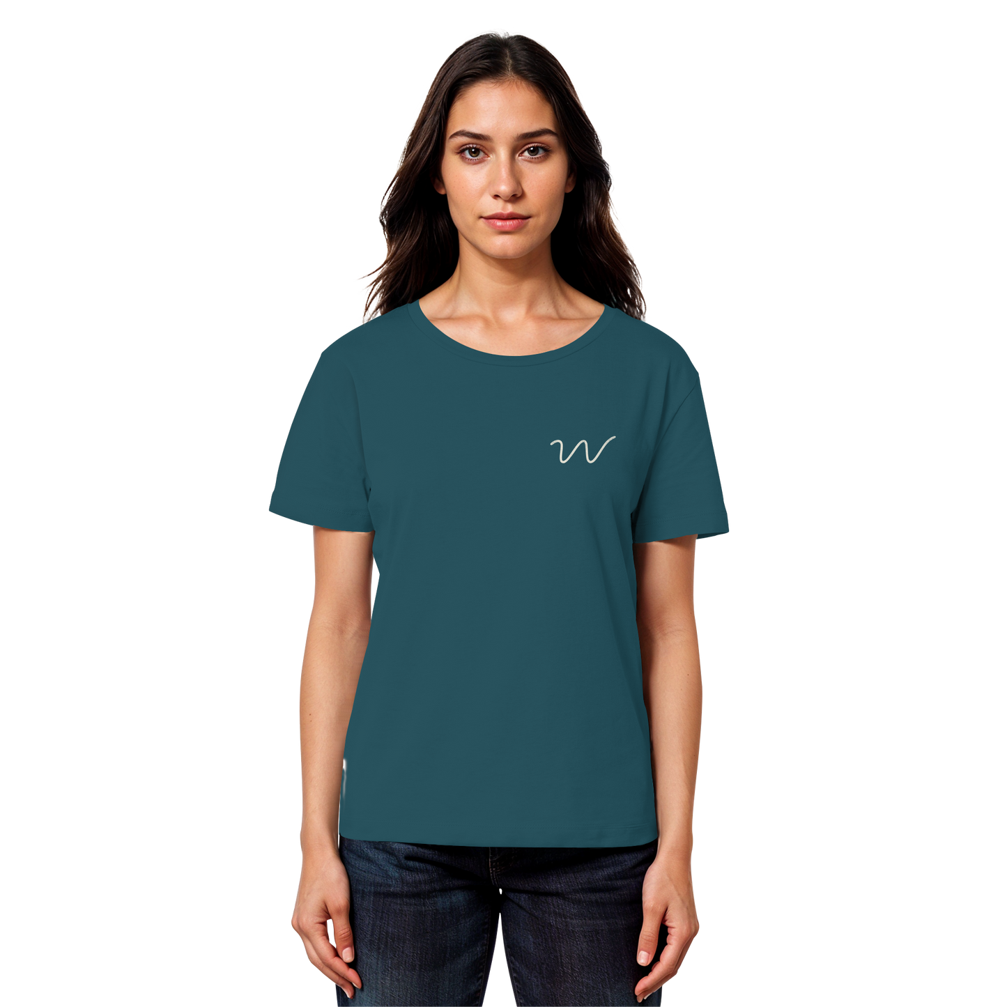 Berggipfel - Above the noise. Find jour line. - Damen Bio Lightweight T-Shirt