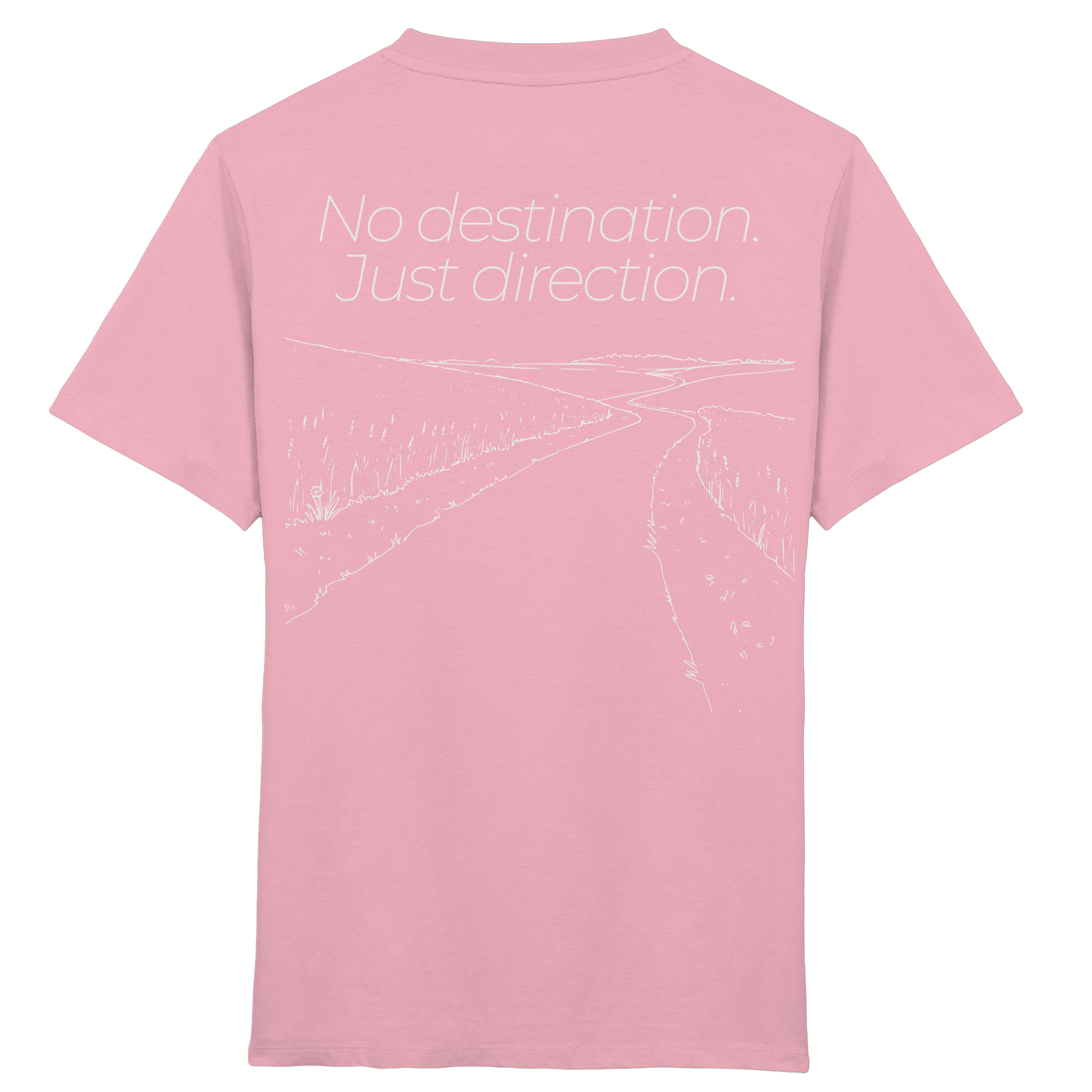 No destination. Just direction. - Kids Bio T-Shirt