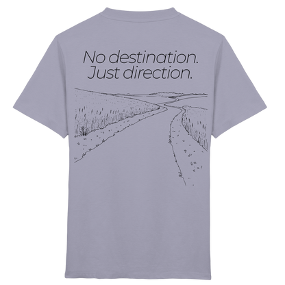 No destination. Just direction. - Kids Bio T-Shirt