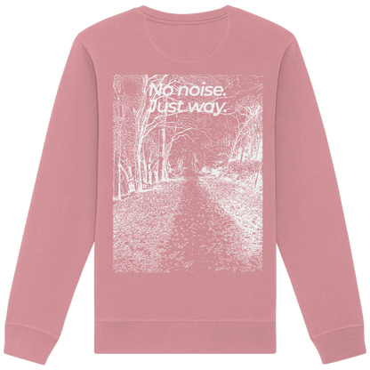 Waldweg - No noise. Just way. - Unisex Bio Basic Sweatshirt