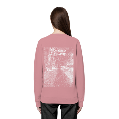 Waldweg - No noise. Just way. - Unisex Bio Basic Sweatshirt