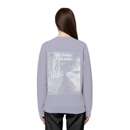 Waldweg - No noise. Just way. - Unisex Bio Basic Sweatshirt