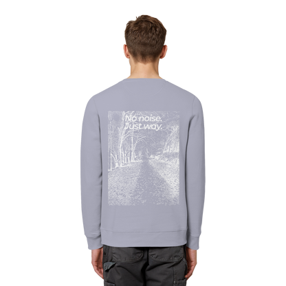 Waldweg - No noise. Just way. - Unisex Bio Basic Sweatshirt