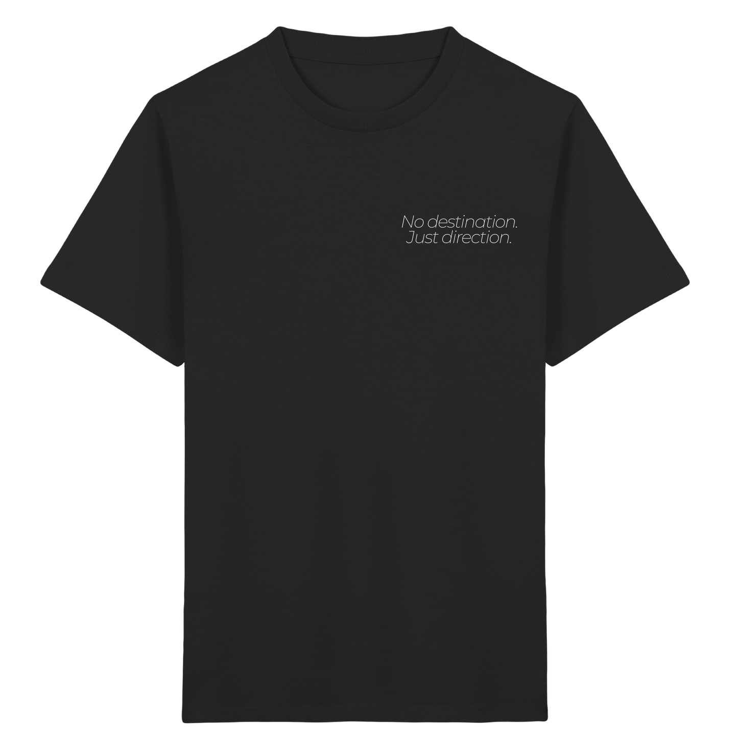 No destination. Just direction. - Kids Bio T-Shirt