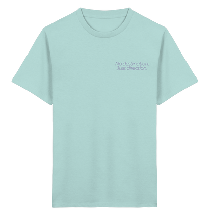 No destination. Just direction. - Kids Bio T-Shirt