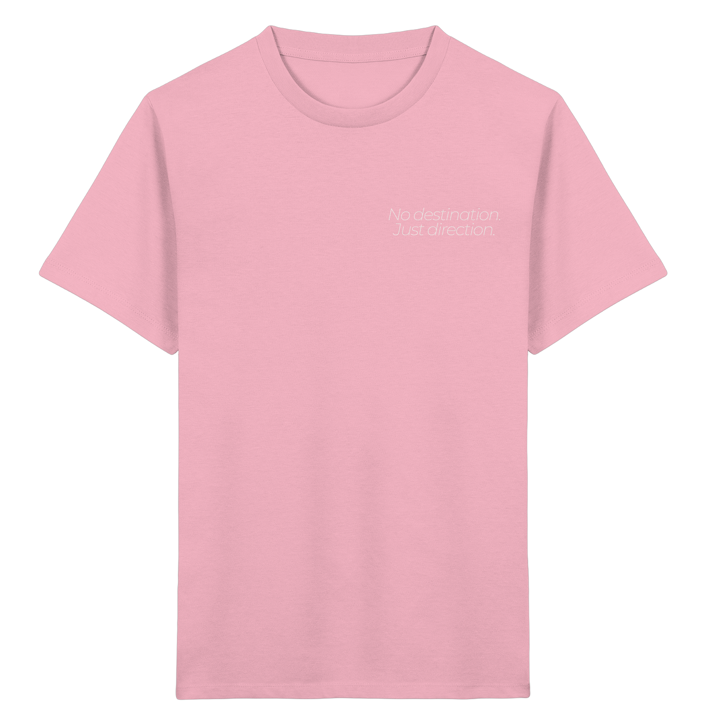 No destination. Just direction. - Kids Bio T-Shirt