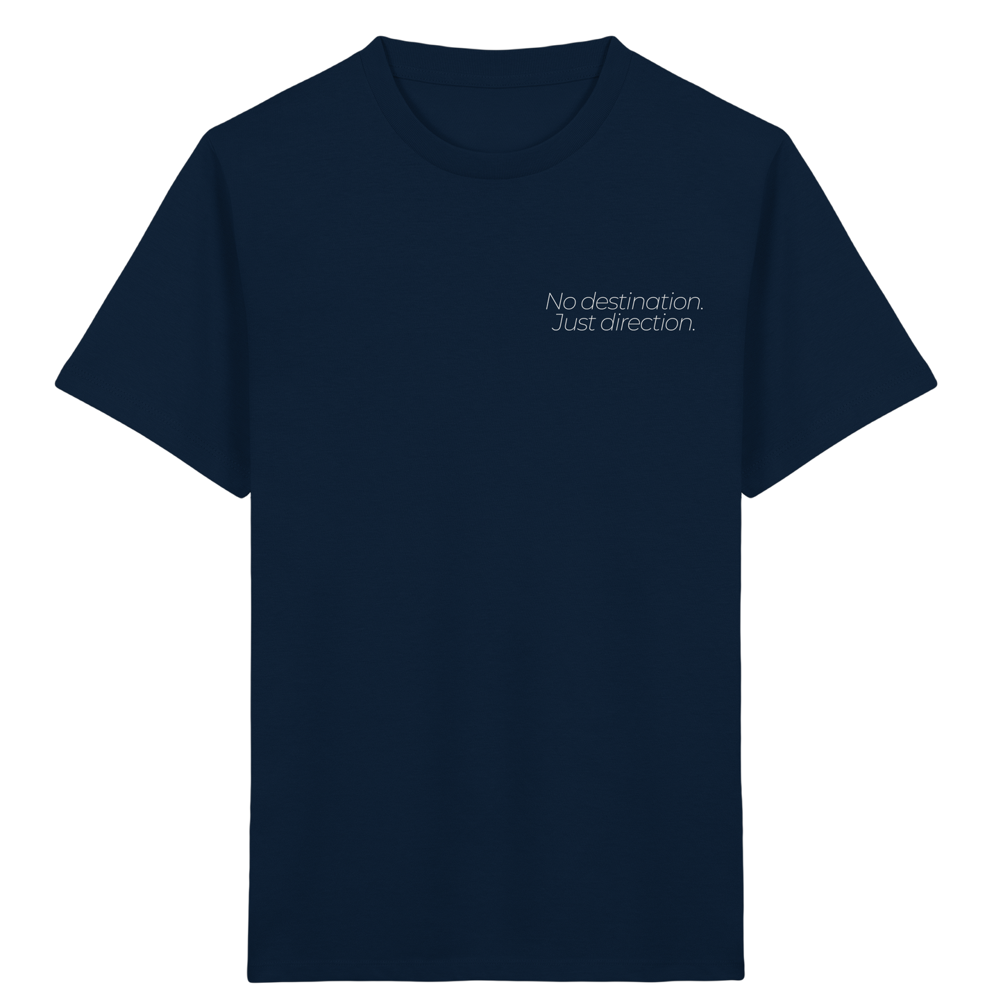 No destination. Just direction. - Kids Bio T-Shirt