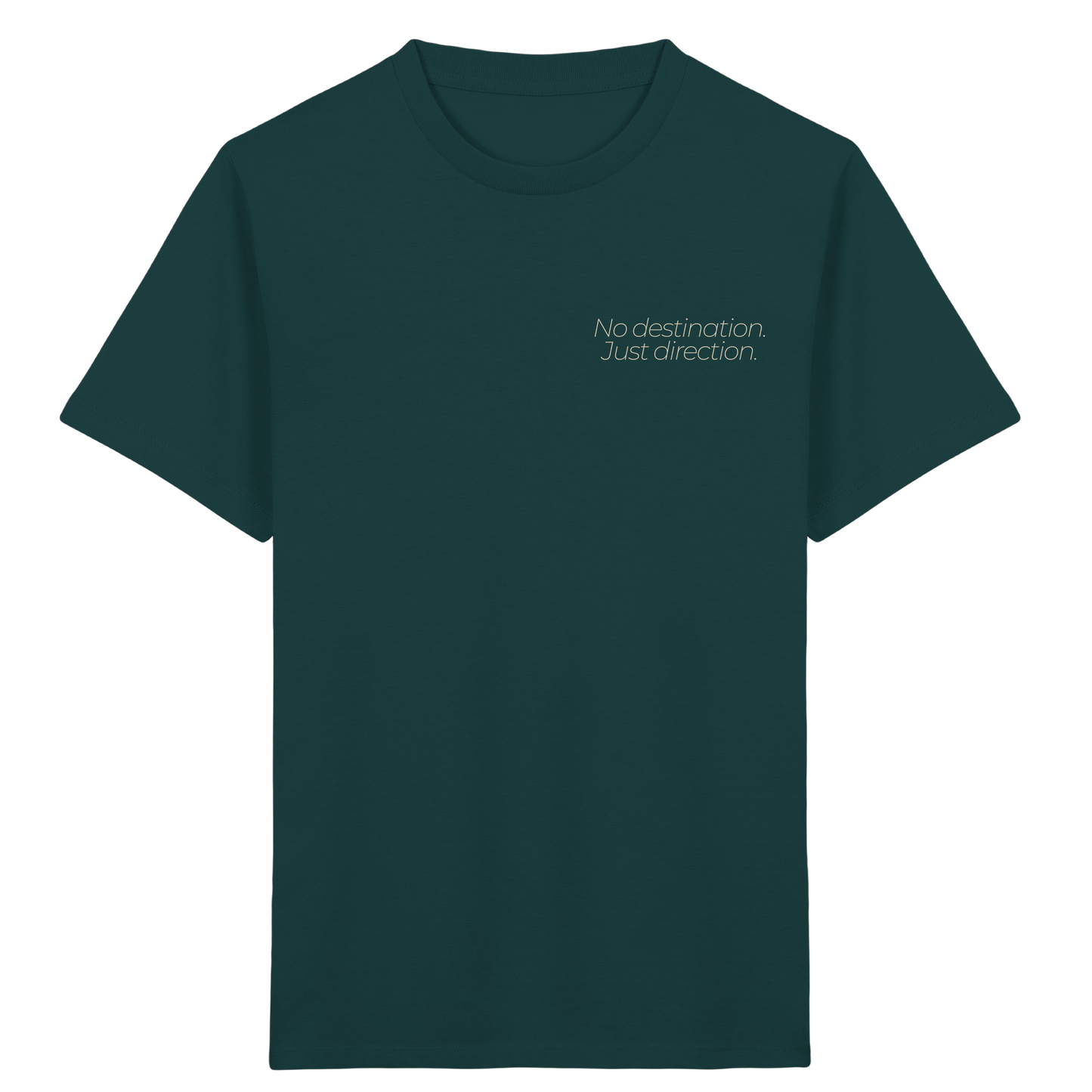 No destination. Just direction. - Kids Bio T-Shirt