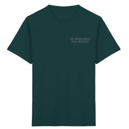 No destination. Just direction. - Kids Bio T-Shirt