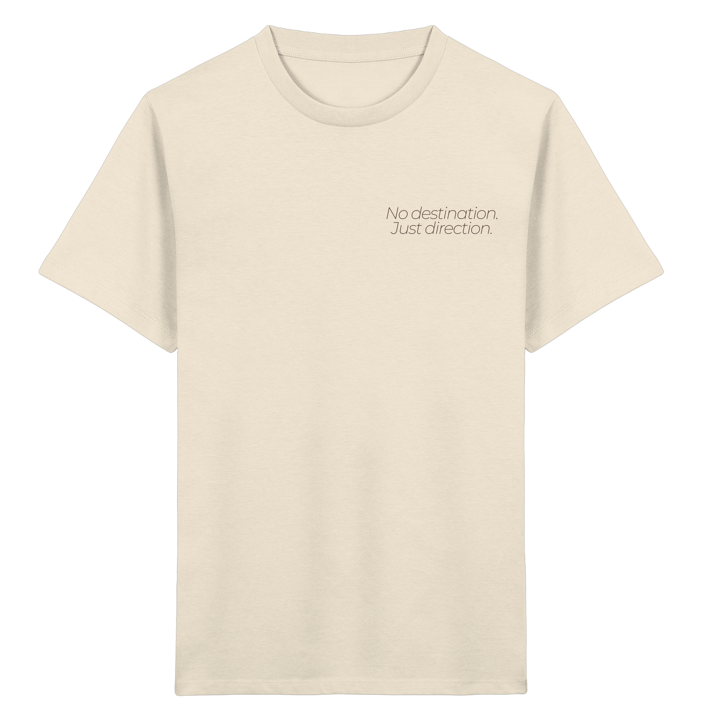 No destination. Just direction. - Kids Bio T-Shirt