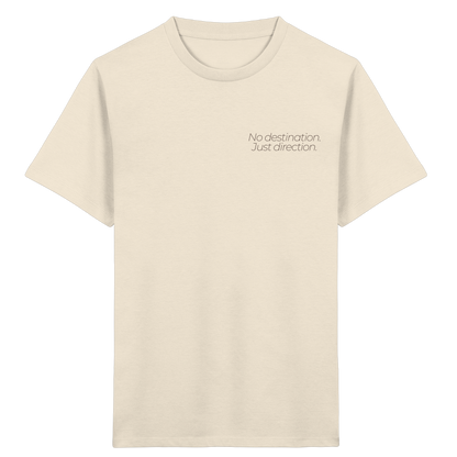 No destination. Just direction. - Kids Bio T-Shirt