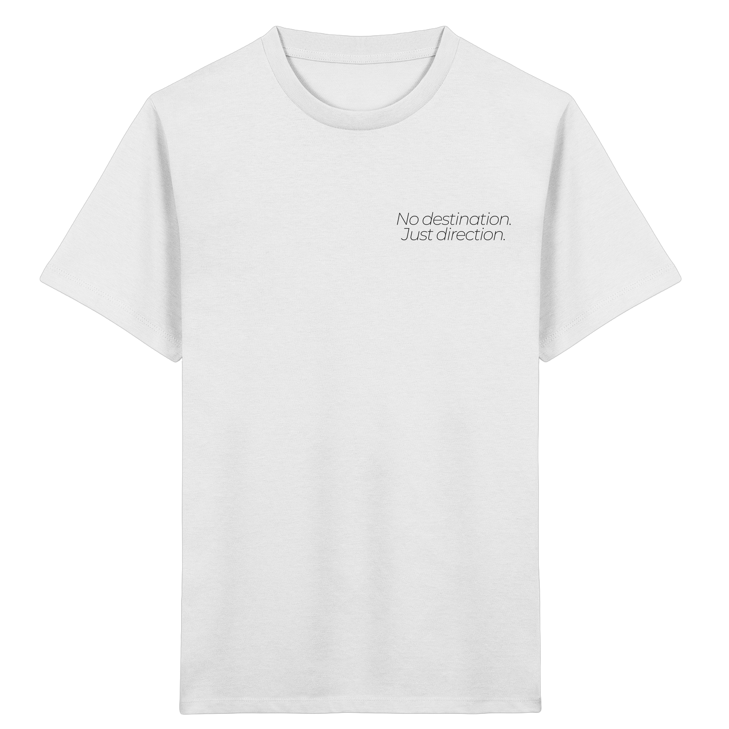 No destination. Just direction. - Kids Bio T-Shirt