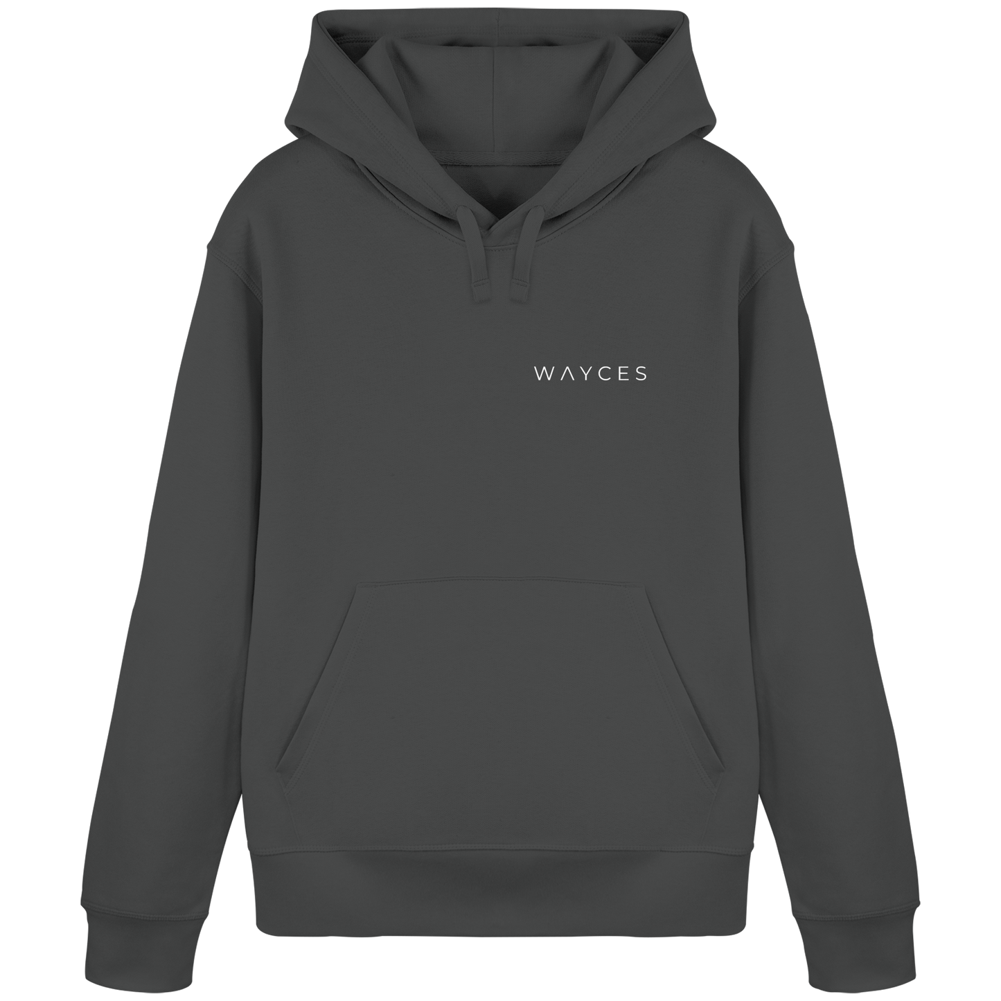 (somewhere) ways become places - Unisex Bio Basic Hoodie
