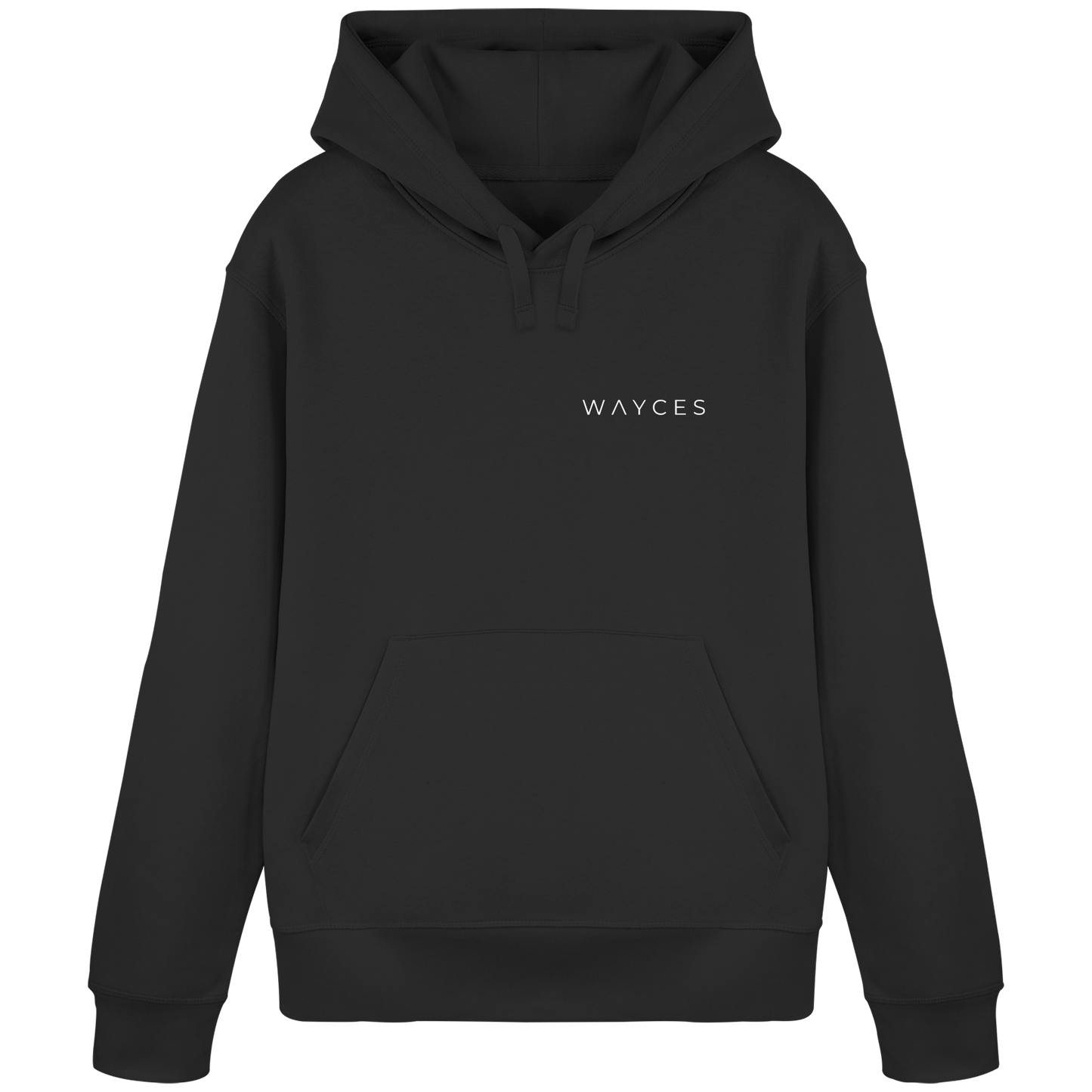 (somewhere) ways become places - Unisex Bio Basic Hoodie