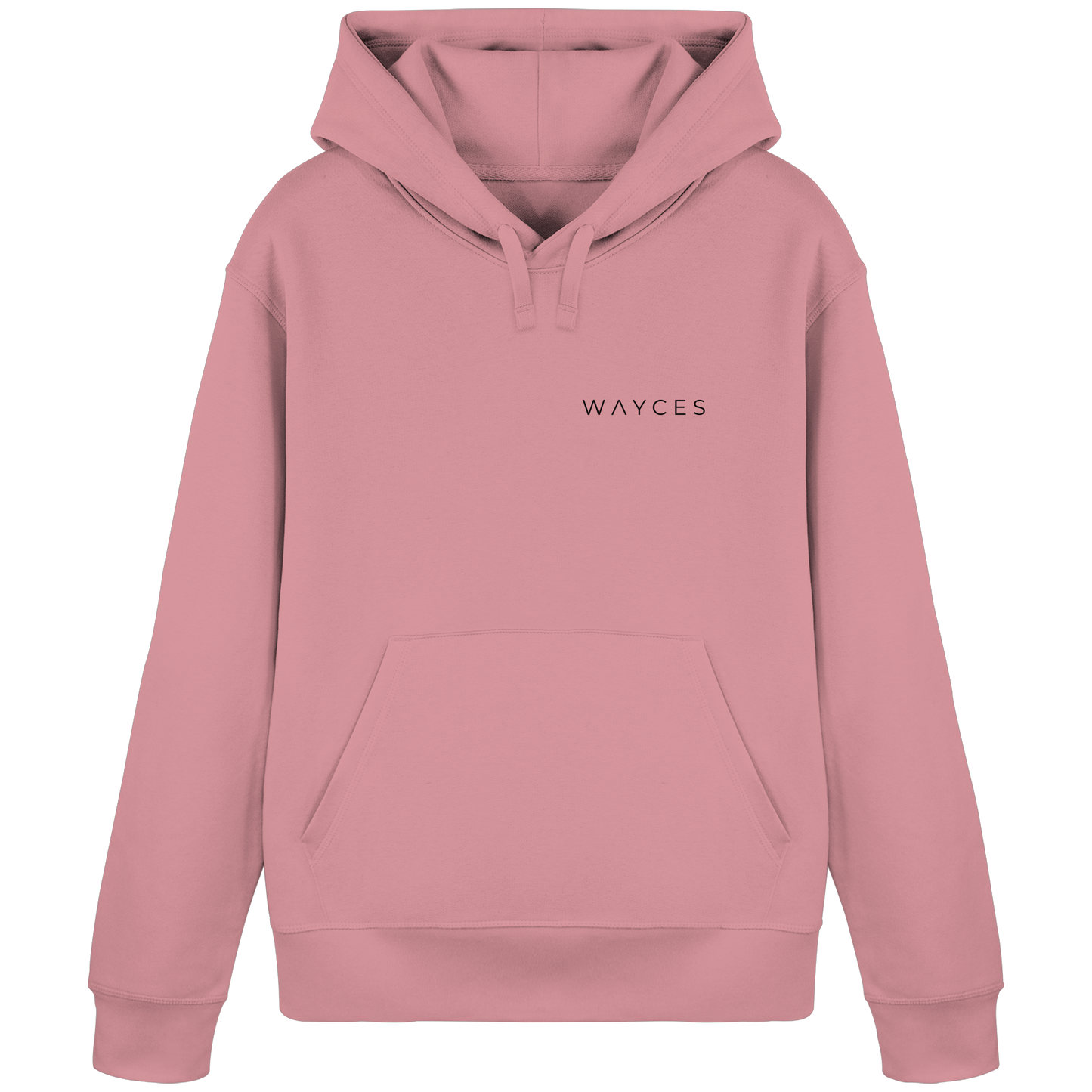 (somewhere) ways become places - Unisex Bio Basic Hoodie