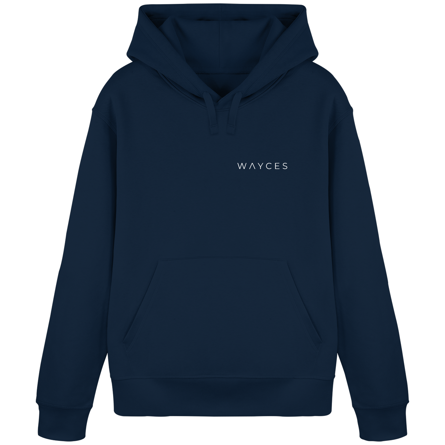 (somewhere) ways become places - Unisex Bio Basic Hoodie
