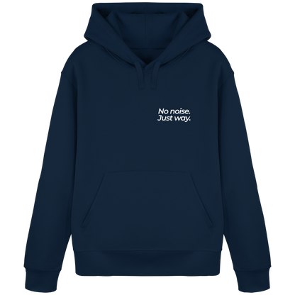 Waldweg - No noise. Just way. - Unisex Bio Basic Hoodie