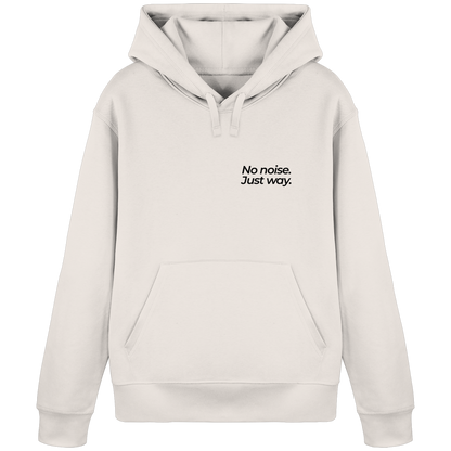 Waldweg - No noise. Just way. - Unisex Bio Basic Hoodie