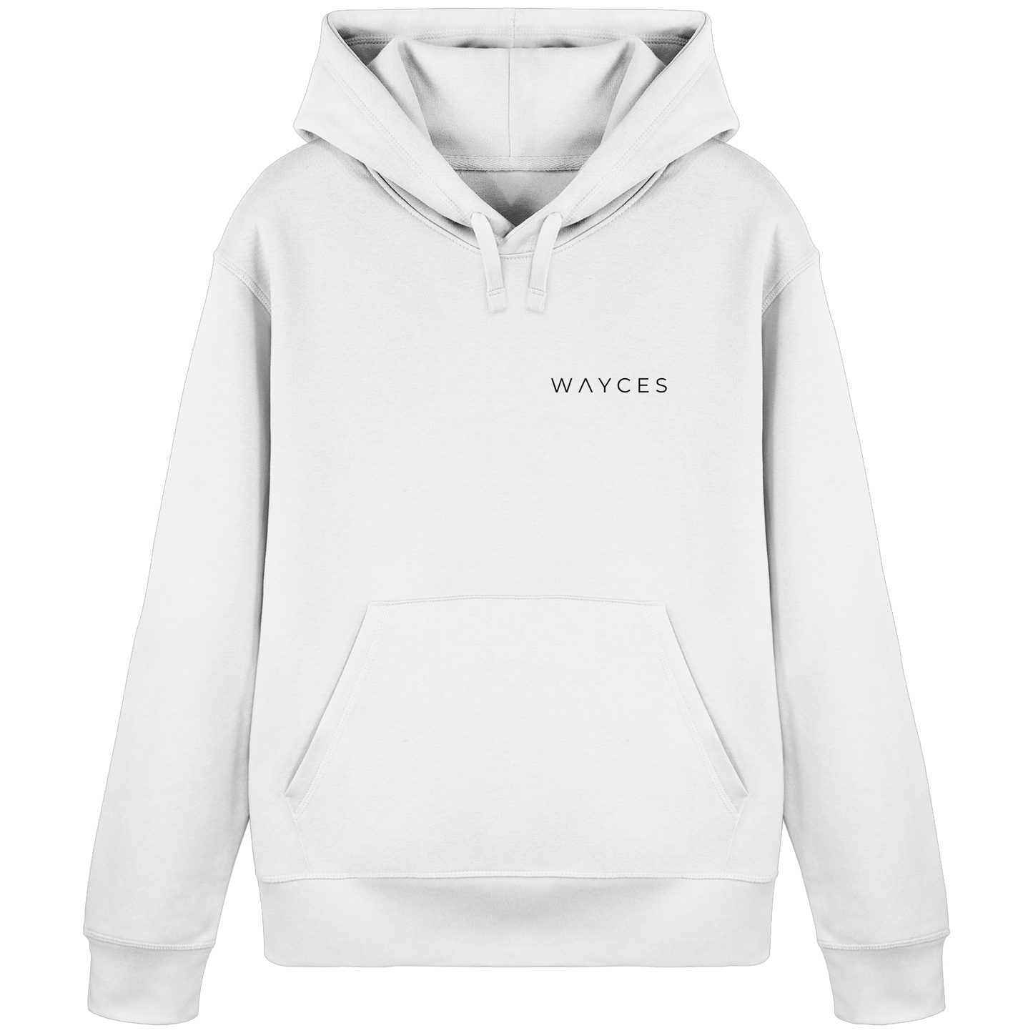 (somewhere) ways become places - Unisex Bio Basic Hoodie