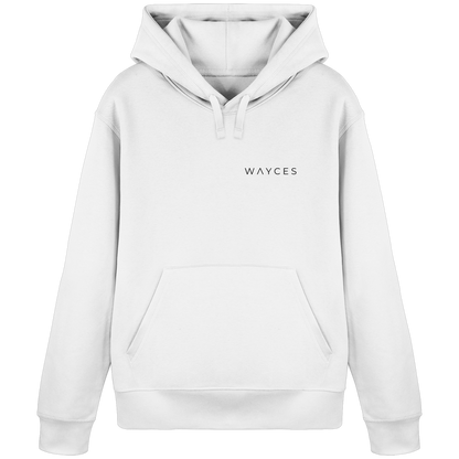 (somewhere) ways become places - Unisex Bio Basic Hoodie