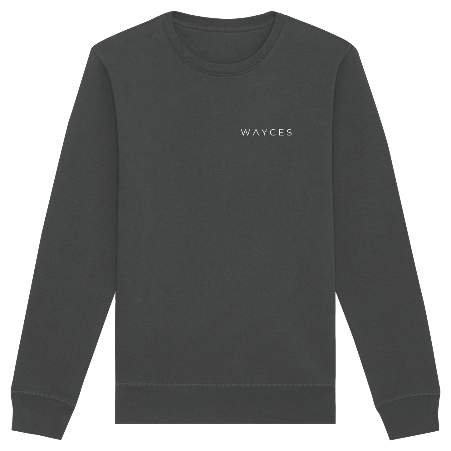 (somewhere) ways become places - Unisex Bio Basic Sweatshirt