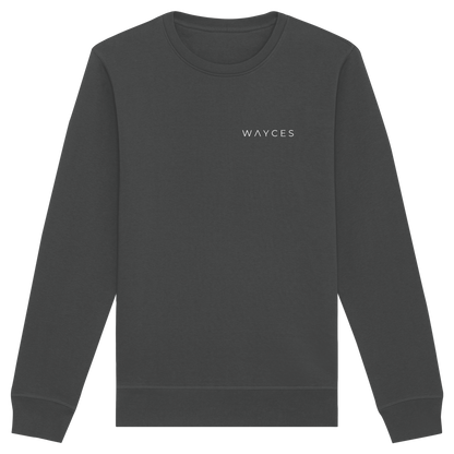 (somewhere) ways become places - Unisex Bio Basic Sweatshirt