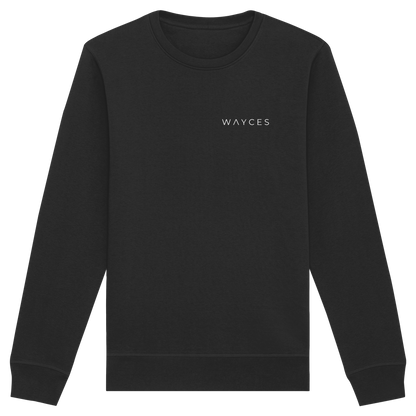 (somewhere) ways become places - Unisex Bio Basic Sweatshirt