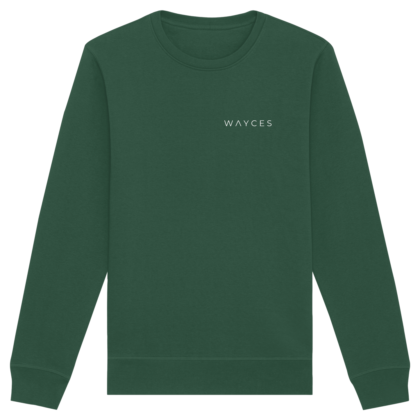 (somewhere) ways become places - Unisex Bio Basic Sweatshirt