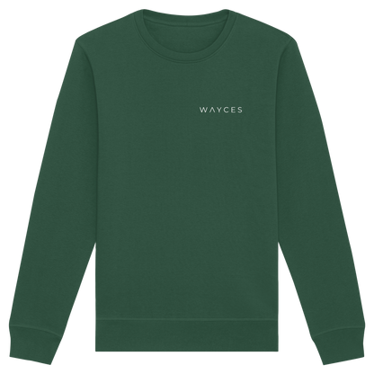 (somewhere) ways become places - Unisex Bio Basic Sweatshirt