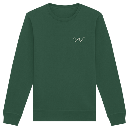 Camping Word-Square - Unisex Bio Basic Sweatshirt