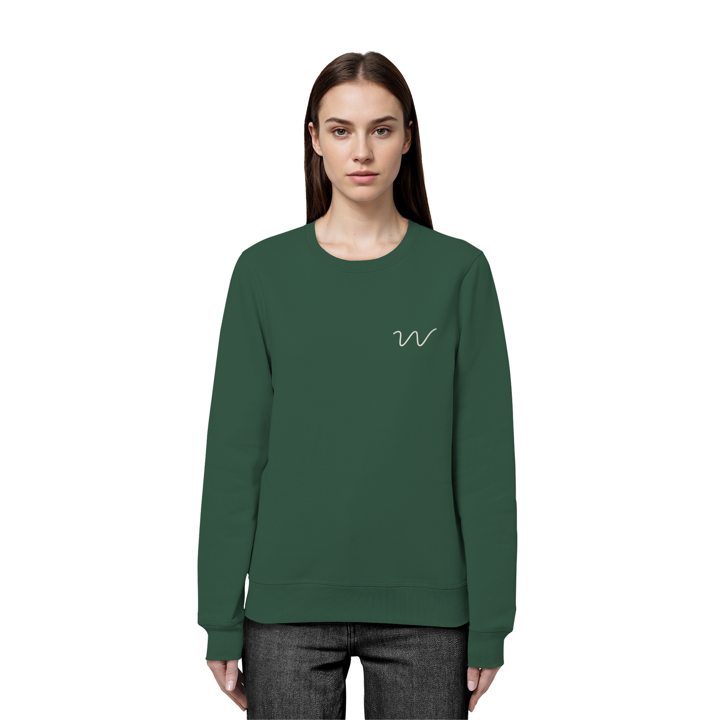 Camping Word-Square - Unisex Bio Basic Sweatshirt