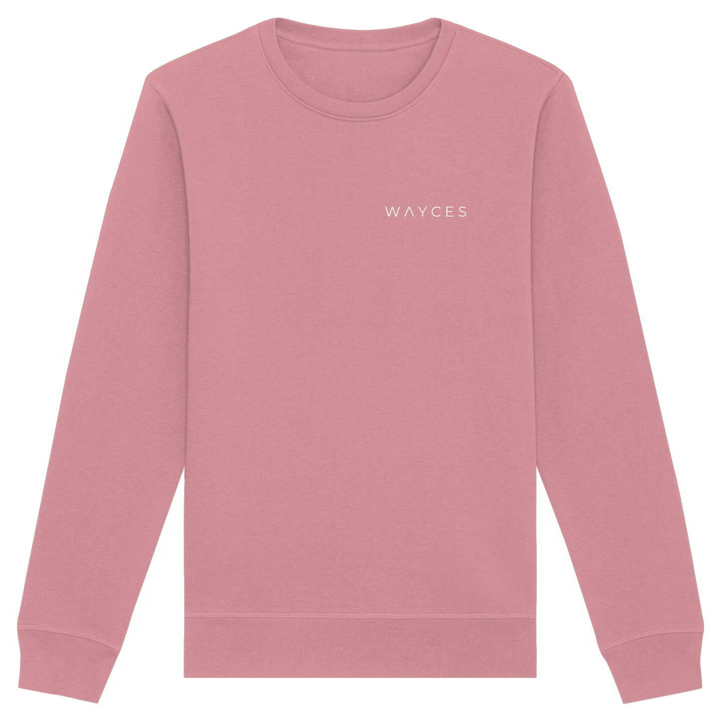 (somewhere) ways become places - Unisex Bio Basic Sweatshirt