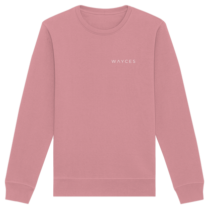 (somewhere) ways become places - Unisex Bio Basic Sweatshirt