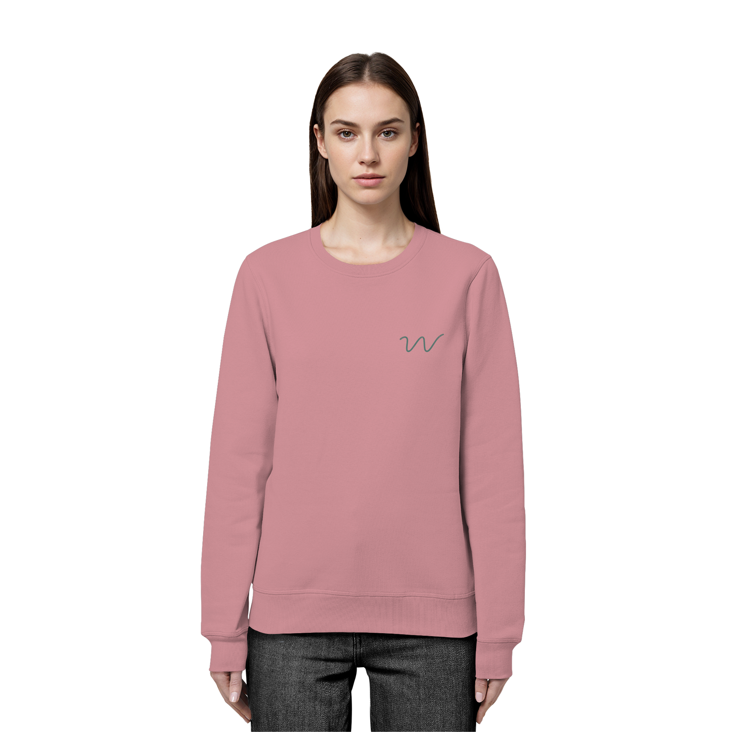 Camping Word-Square - Unisex Bio Basic Sweatshirt