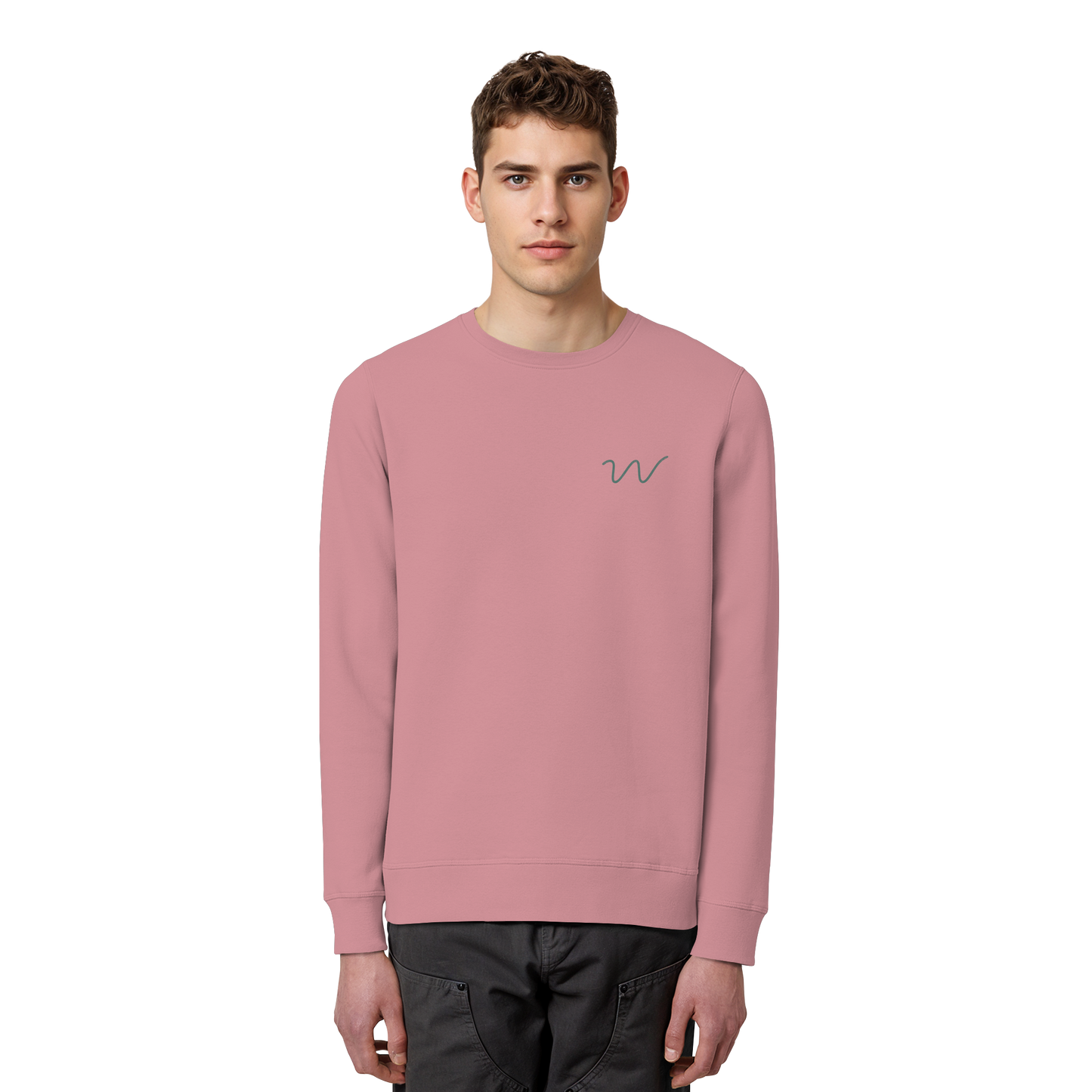 Camping Word-Square - Unisex Bio Basic Sweatshirt