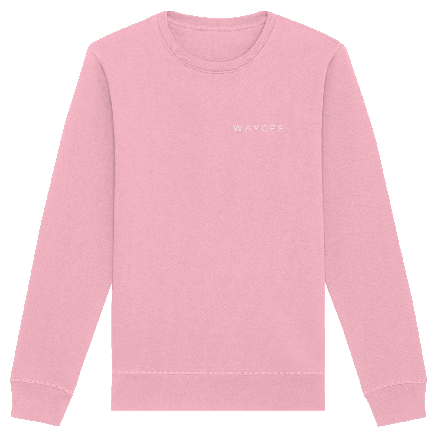 (somewhere) ways become places - Unisex Bio Basic Sweatshirt