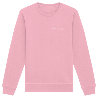 (somewhere) ways become places - Unisex Bio Basic Sweatshirt