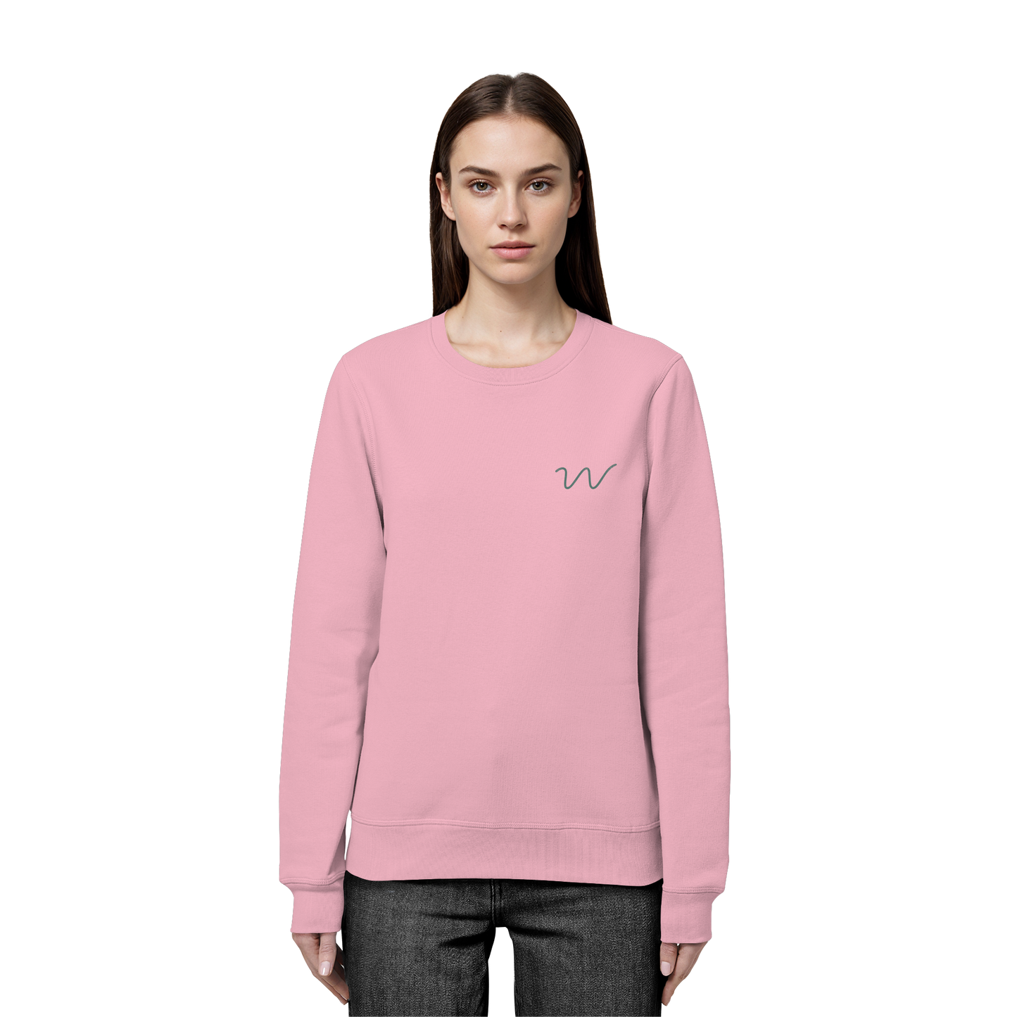 Camping Word-Square - Unisex Bio Basic Sweatshirt