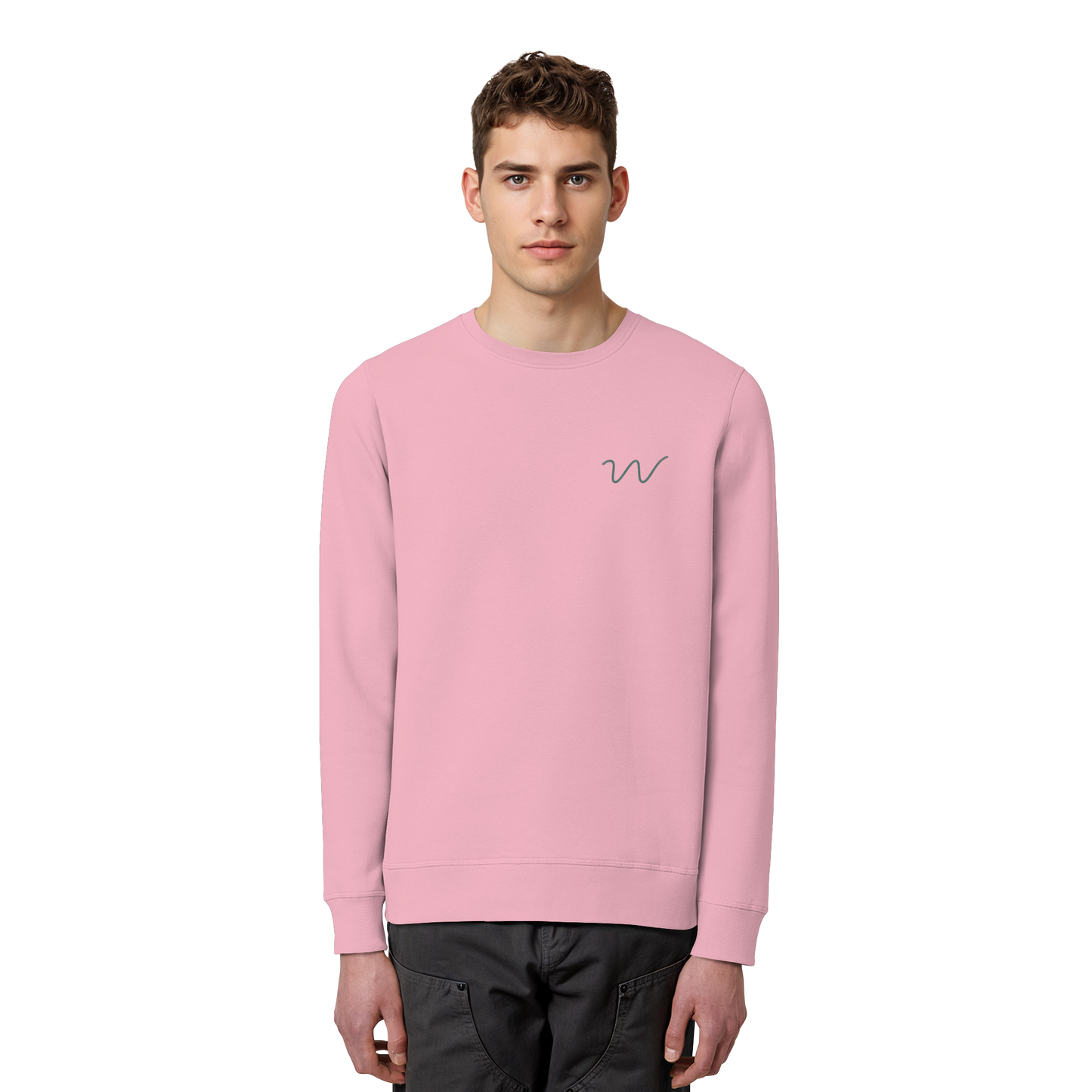 Camping Word-Square - Unisex Bio Basic Sweatshirt