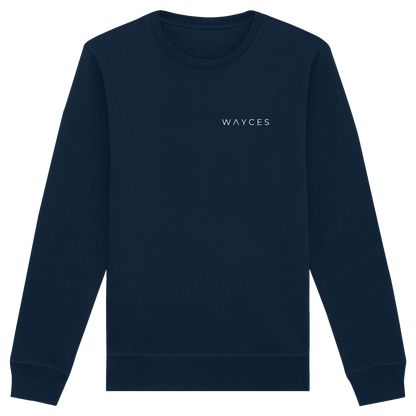 (somewhere) ways become places - Unisex Bio Basic Sweatshirt