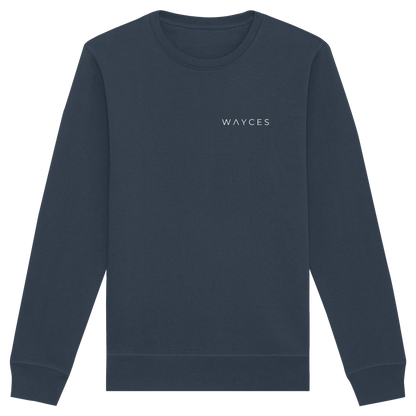 (somewhere) ways become places - Unisex Bio Basic Sweatshirt
