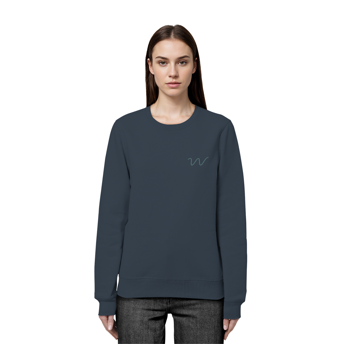 Camping Word-Square - Unisex Bio Basic Sweatshirt