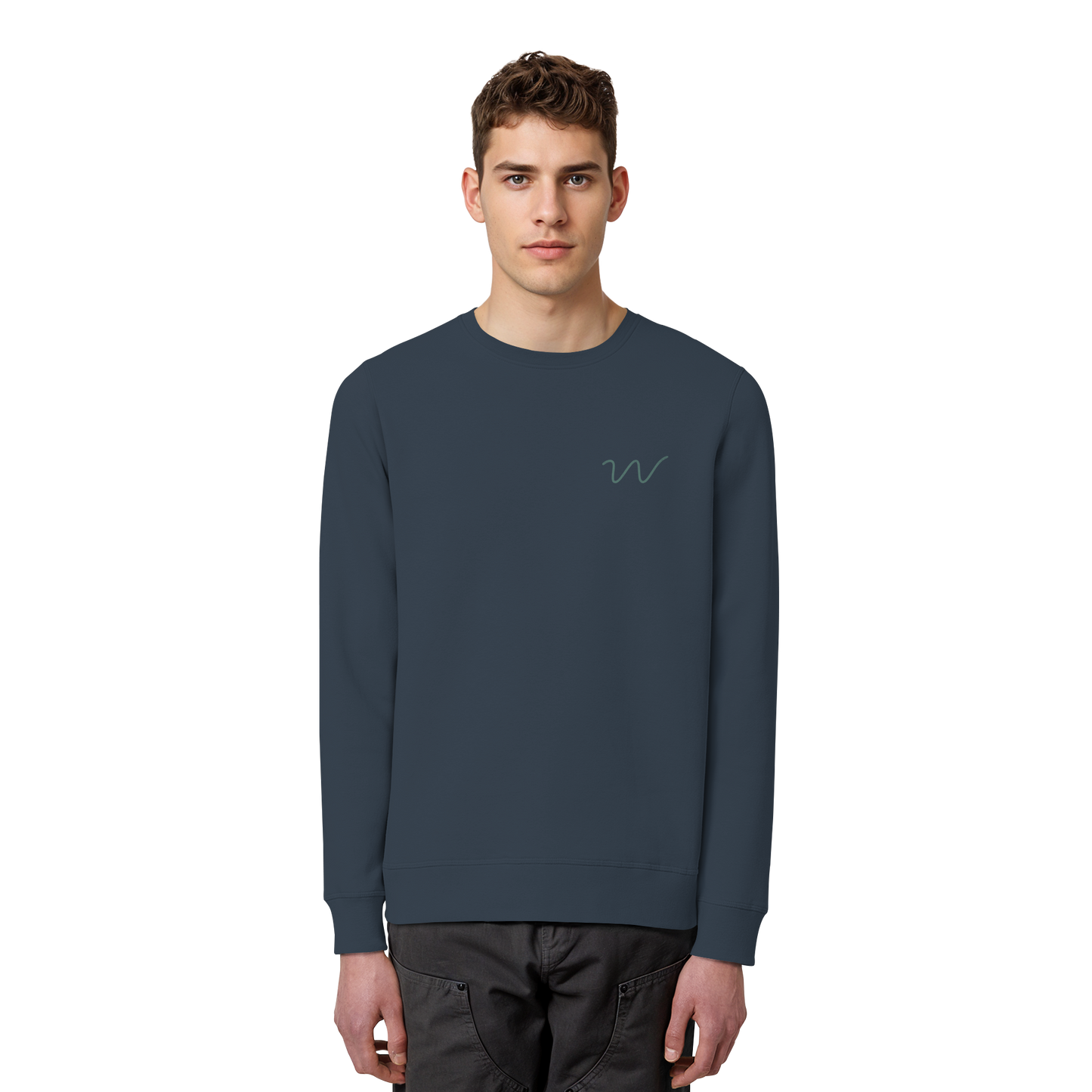Camping Word-Square - Unisex Bio Basic Sweatshirt