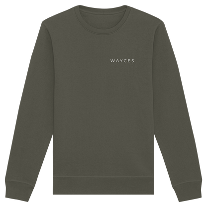 (somewhere) ways become places - Unisex Bio Basic Sweatshirt