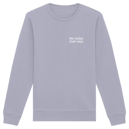 Waldweg - No noise. Just way. - Unisex Bio Basic Sweatshirt
