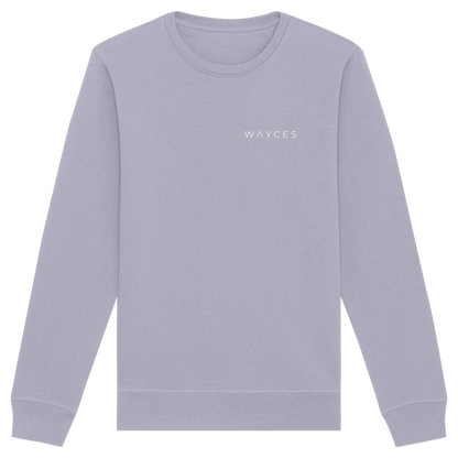 (somewhere) ways become places - Unisex Bio Basic Sweatshirt