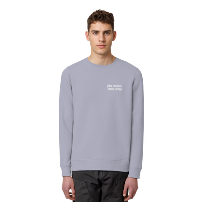 Waldweg - No noise. Just way. - Unisex Bio Basic Sweatshirt